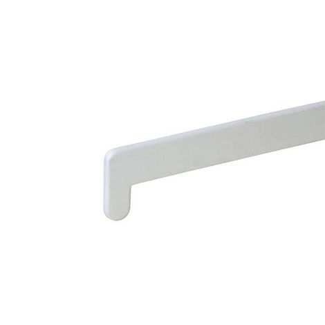 Фото Торцевая заглушка для подоконника Витраж В-40 480мм белая Подоконники пластиковые ПВХ 1