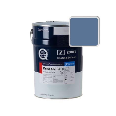 Фасадная краска для дерева Zobel Deco-tec 5450C RAL 5023