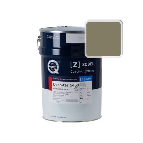 Фасадная краска для дерева Zobel Deco-tec 5450C RAL 6013