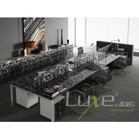 Фото МДФ плита ALVIC LUXE Deco Negro высокий глянец 1220х18х2750 мм МДФ панели ALVIC для мебельных фасадов 2