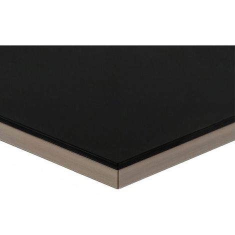 Фото Плита МДФ Alvic LUXE Negro высокий глянец 1240х10х2750 мм, Т1 МДФ панели ALVIC для мебельных фасадов 1