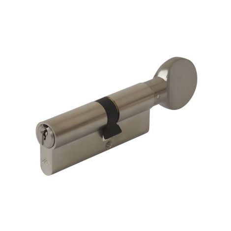 Фото Цилиндр профильный Roto 35 плоская ручка - 45 ключ никелированный Цилиндровые механизмы 1