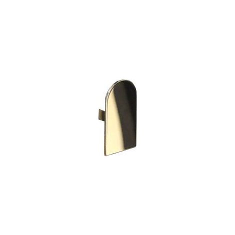 Фото Декоративная накладка для скрыт. петли OTLAV INVISACTA 3D 23мм, золото глянцевое Петли дверные 1