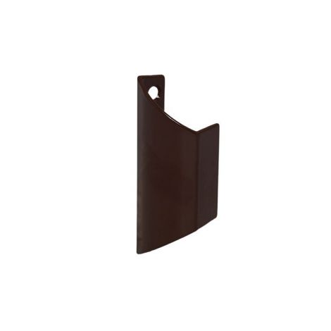 Фото Ручка МС Дверная облегченная алюм. коричневая RAL8017 Комплектующие для москитных сеток 1