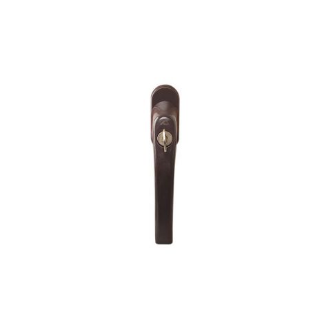 Фото Ручка оконная с ключом Rotoline Tilt First 37мм коричневая RAL8019 Ручки для окон 2