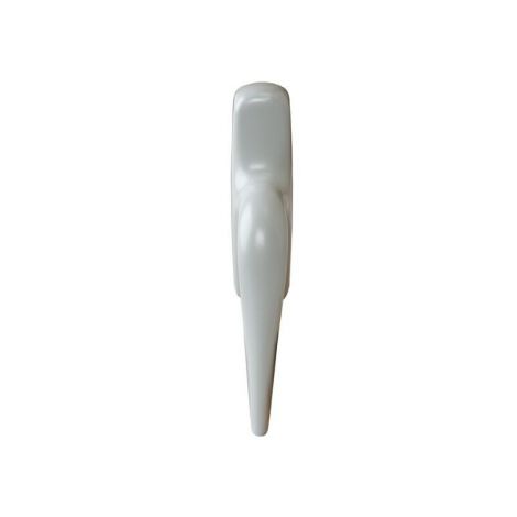 Фото Ручка для алюминиевых окон с блокиратором Европаз цвет серебро RAL9006 2 пакета Ручки для окон 5