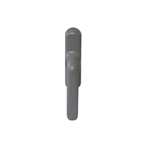 Фото Ручка для алюминиевого окна цвет серебро RAL9006 с блокиратором и микро-вентиляцией 01039970 Ручки для окон 2