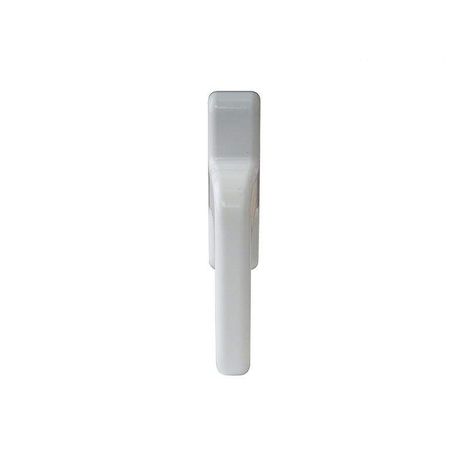 Фото Ручка для алюминиевых окон EURO E-line с блокиратором белая RAL9010, 01090410000TB Ручки для окон 4