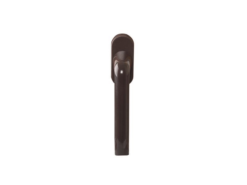 Ручка для окон Internika алюминиевая коричневая 35 мм 45 Град