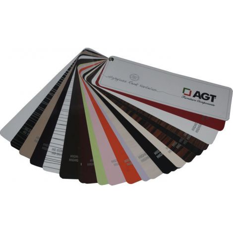 Фото Образцы цветов глянцевой пленки AGT Мебельные фасады из МДФ 1