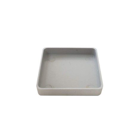 Фото Пластиковая заглушка для профиля AGT 1015, серебро Мебельные профили МДФ 2