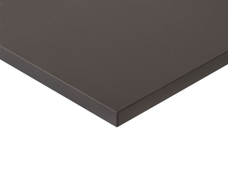 Фото Плита МДФ LUXE черный Metaldeco ZENIT (Negro Metaldeco ZENIT), 1220*18*2750 мм МДФ панели ALVIC для мебельных фасадов 