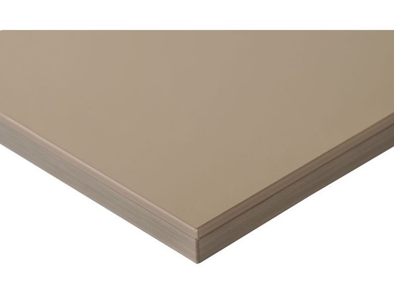 Фото Плита МДФ LUXE серый 02 (Gris 2) глянец, 1220*10*2750 мм, Т2 МДФ панели ALVIC для мебельных фасадов 