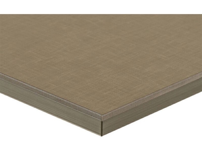 Фото Плита МДФ LUXE текстиль серебро (Textil Plata) глянец, 1220*10*2750 мм, Т3 МДФ панели ALVIC для мебельных фасадов 