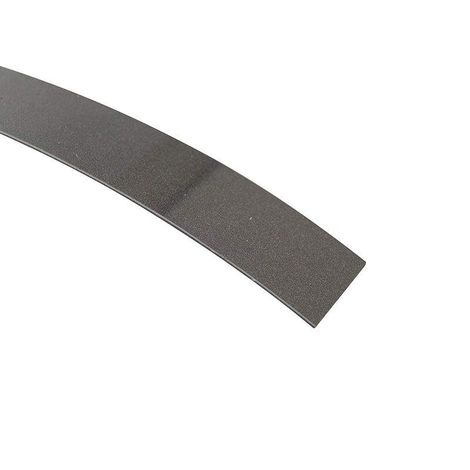 Фото Мебельная кромка ABS одноцветная антрацит металлик глянец 23х1 мм фольга ALPHA-TAPE Мебельная кромка 2