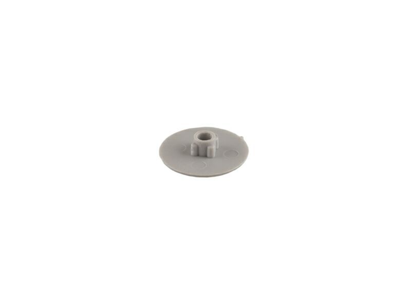 Заглушка эксцентрика пластмассовая FIRMAX D=17 мм, светло-серый