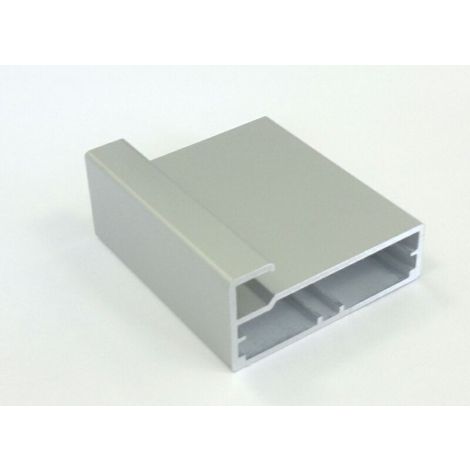 Фото FIRMAX Профиль фасадный алюм. 21x45мм, анод. серебро мат., длина 6000 мм Алюминиевые профили для мебели 1