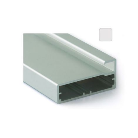 Фото Алюминиевый профиль для фасадов 45/9 серебро, 5800 мм Алюминиевые профили для мебели 1