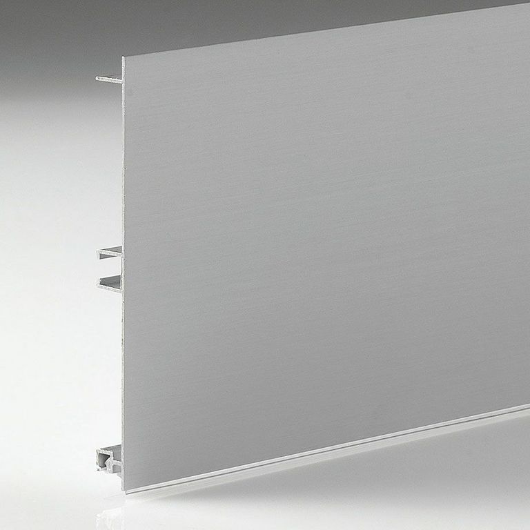Цоколь кухонный алюминиевый Матовый 100мм L=4м FIRMAX 360