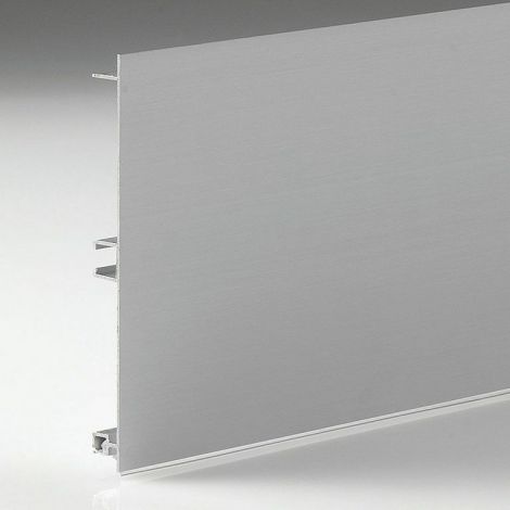 Фото Цоколь кухонный алюминиевый Матовый 100мм L=4м FIRMAX 360 Цоколь для кухни 1