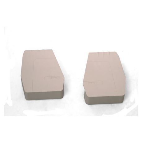 Фото Комплект заглушек для механизма Free flap 3.15 (модели D,E,F,G), серый Газлифт мебельный 1