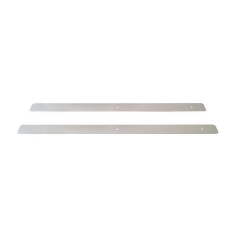 Фото Торцевые накладки для столешницы алюминиевые комплект левая + правая R9 600мм VEROY Столешницы для кухни 4