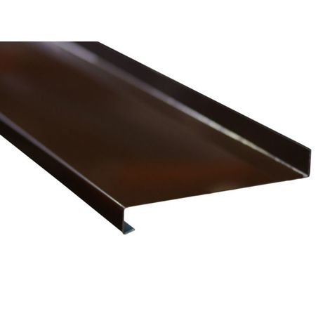 Фото Отлив для окон стальной 150 мм коричневый, 6м Отливы для окон 1