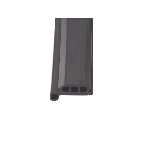 Фото Уплотнитель средний порога ЭПДМ 50м черный Алюминиевый профиль для окон 1