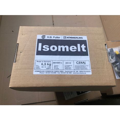 Фото Герметик для вторичной герметизации стеклопакетов Хотмелт Isomelt (трапеция 6.5 кг) Комплектующие для стеклопакетов 7