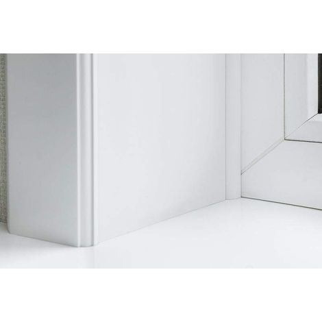 Фото Стартовый профиль KNL St-25 мм 6 м белый Откосы для пластиковых окон 3