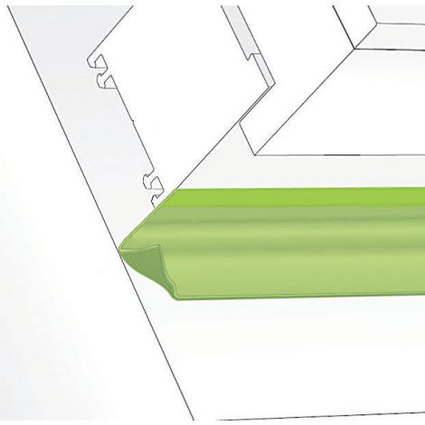 Фото Уплотнительная лента для окон, пароизоляционная металлизированная внутренняя MR 1х40мм Монтажная пена и ленты 2
