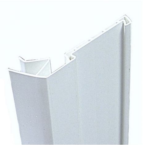 Фото Откос с гибким налич (корпус) REV 10х250x60мм 6,0м белый Откосы для пластиковых окон 1