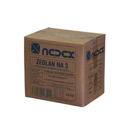 Фото Молекулярное сито ZEOLAN NA3A, коробка 25 кг (1,4-2,0 mm) Комплектующие для стеклопакетов 1