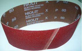 Лента шлифовальная на текстурированной основе HIOLIT X 75x533 мм  Р36