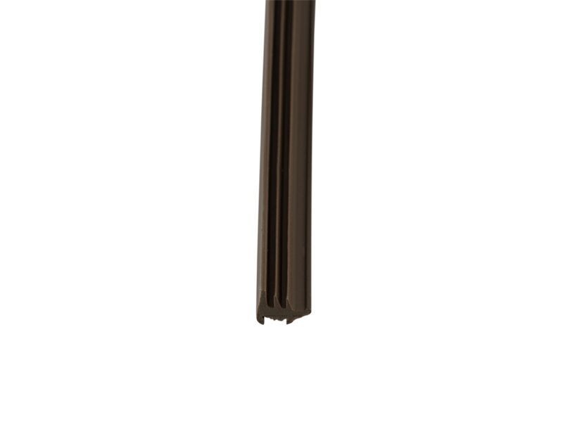 Уплотнитель для сухого остекления деревянных окон, тёмно-коричневый RAL 8014