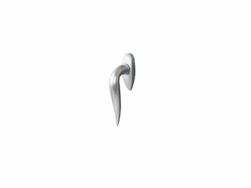 Ручка оконная FSB Philippe Starck алюминиевая штифт 38 мм 2 винта неокрашенная