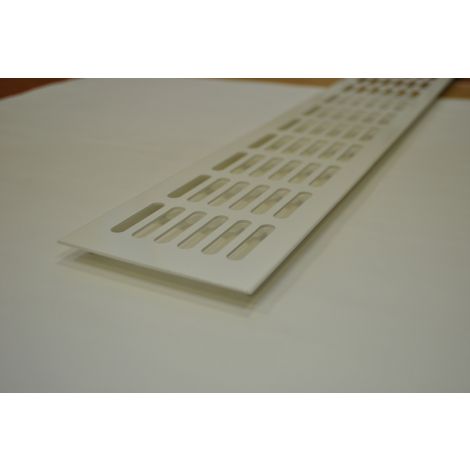 Фото Вентиляционная решётка алюминиевая, белая 100х600 Подоконники Werzalit 3