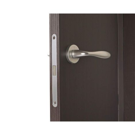 Фото Ручка дверная алюминиевая c раздельной накладкой NEW YORK алюминий натуральный Дверные ручки 5