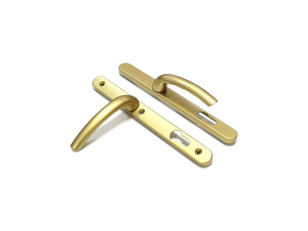 Фото Нажимной гарнитур цвет Золото F3 с подпружиниванием 25-92 Дверные ручки 