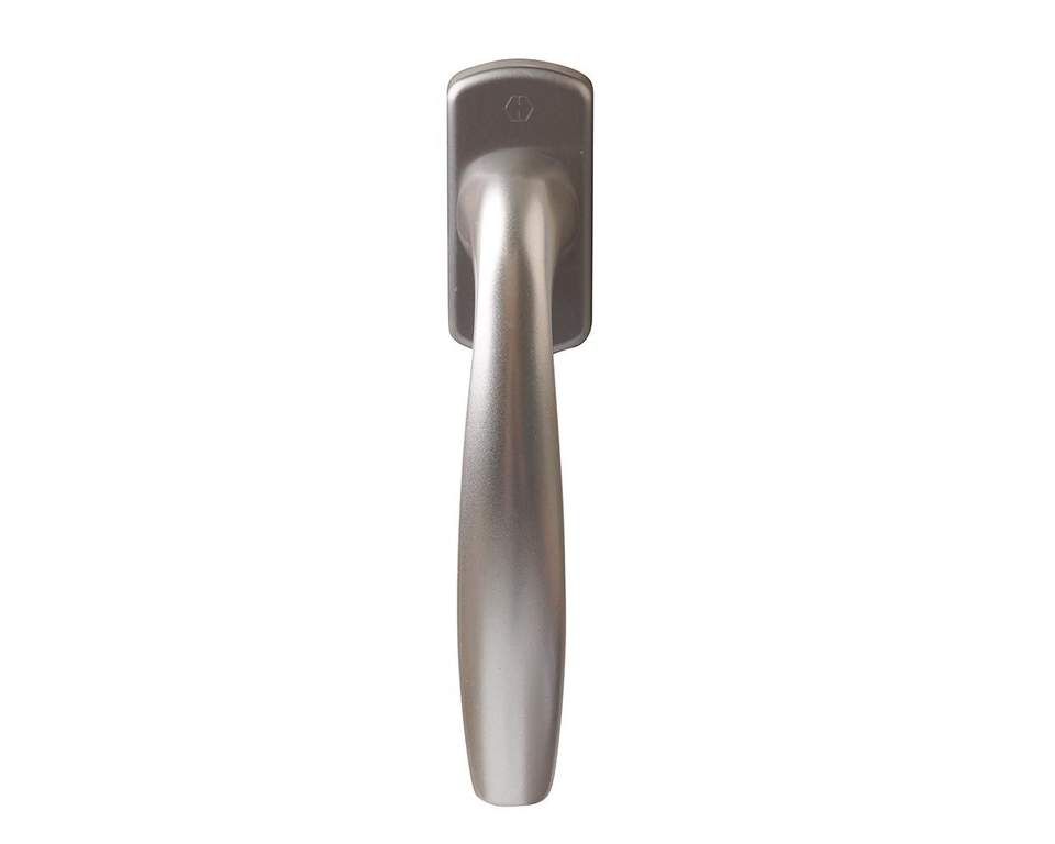 Ручка для окон Титан HOPPE NEW YORK Secustik штифт vario fit 32-42 мм 45° винты М5х45/50