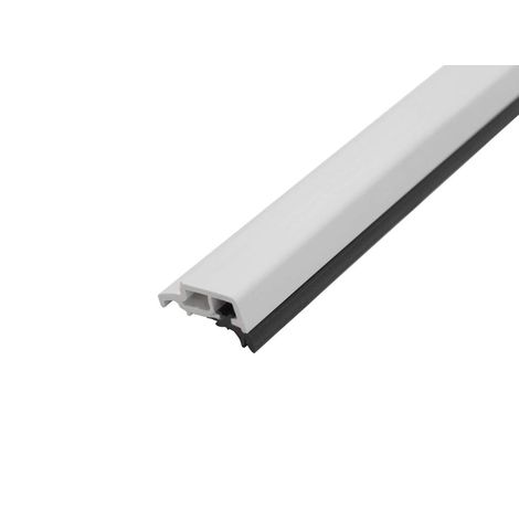 Фото Штапик пластиковый ПВХ белый 8 мм KBE стеклопакет 28-36 мм 6м чёрный уплотнитель тип B804 58мм70мм Штапик пластиковый для окон 2