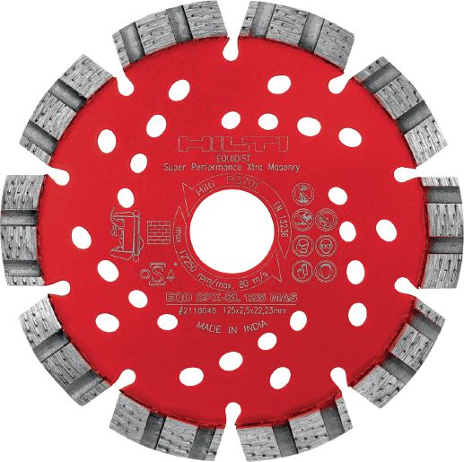Отрезной диск по кирпичу Хилти (Hilti) EQD SPX-SL125 (2)