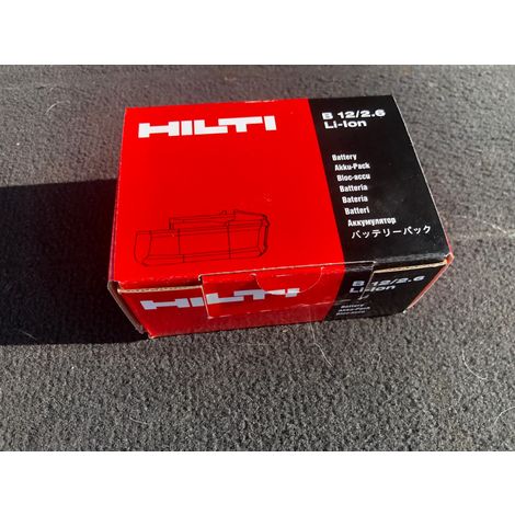 Фото Аккумуляторная батарея 12В Хилти (Hilti) B12 2.6 Аккумуляторные батареи Хилти 5