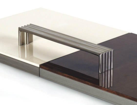 Мебельная Ручка-скоба 160мм металл никель матовый FIRMAX