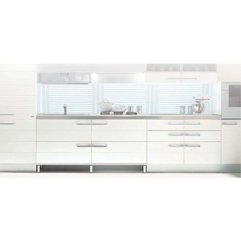 Фото Цоколь для кухни пластиковый Белый Глянец 150мм L=4м FIRMAX Цоколь для кухни 3