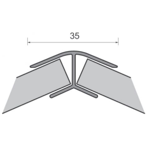 Фото Цокольный переходник для алюминиевого цоколя 135° FIRMAX 100мм Цоколь для кухни 1
