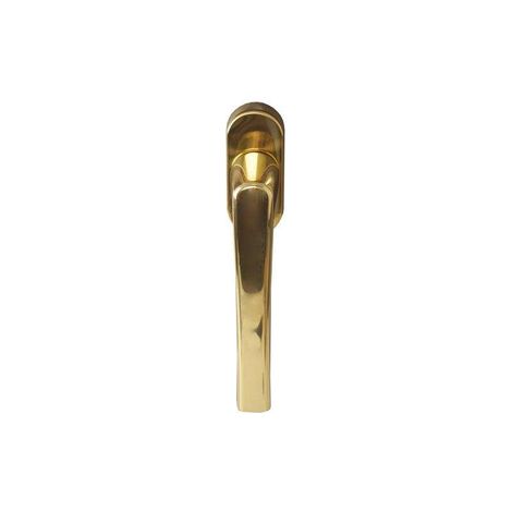 Фото Ручка для окон латунь полированная Rotoline R 03.2 45ммохра золото без логотипа Roto Ручки для окон 3