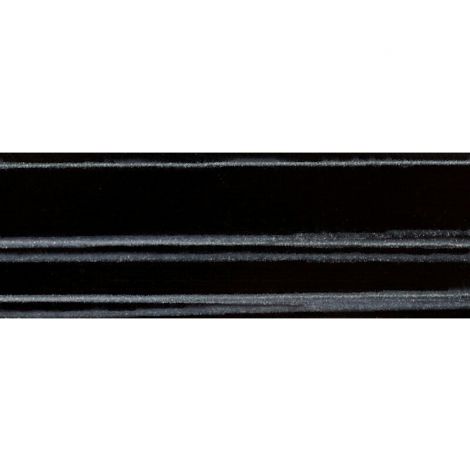 Фото Кромка ABS луч черный глянец 23х1 мм, одноцветная ALVIC Мебельная кромка 1