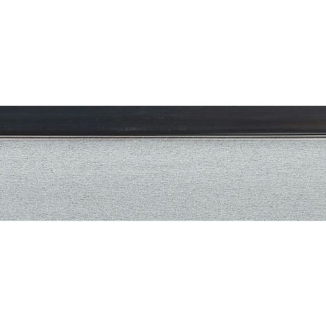 Фото Кромка 3D деко черный глянец 23х1 мм, PMMA, двухцветная ALVIC Мебельная кромка 1