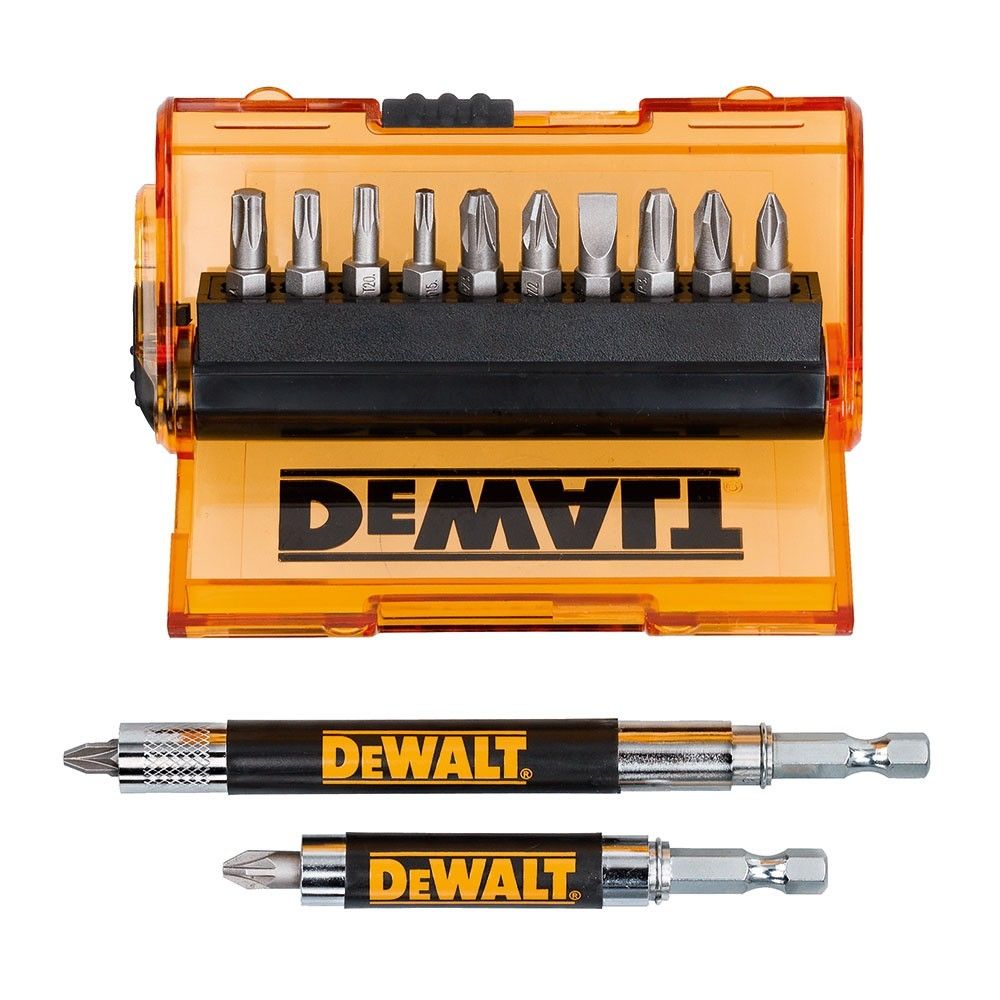 Набор бит DEWALT HIGH PERFORMANCE DT71502, 25 мм, в тонком карманном чехле, 14 шт.